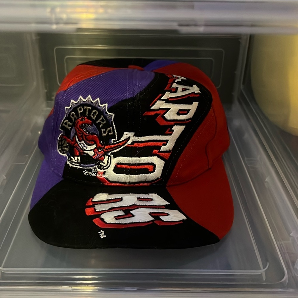 Vintage SnapBack raptors rare hat